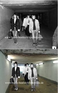 Montage Beatles Tunnel joe s